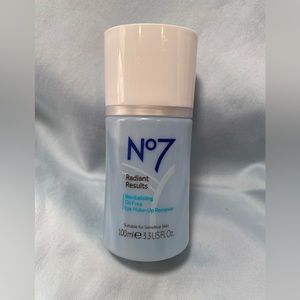 No7 Radiant Results eye makeup remover.